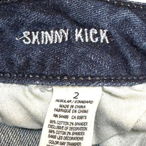 American Eagle AE Low Rise Skinny Kick Stretch 2 - Picture 3 of 5